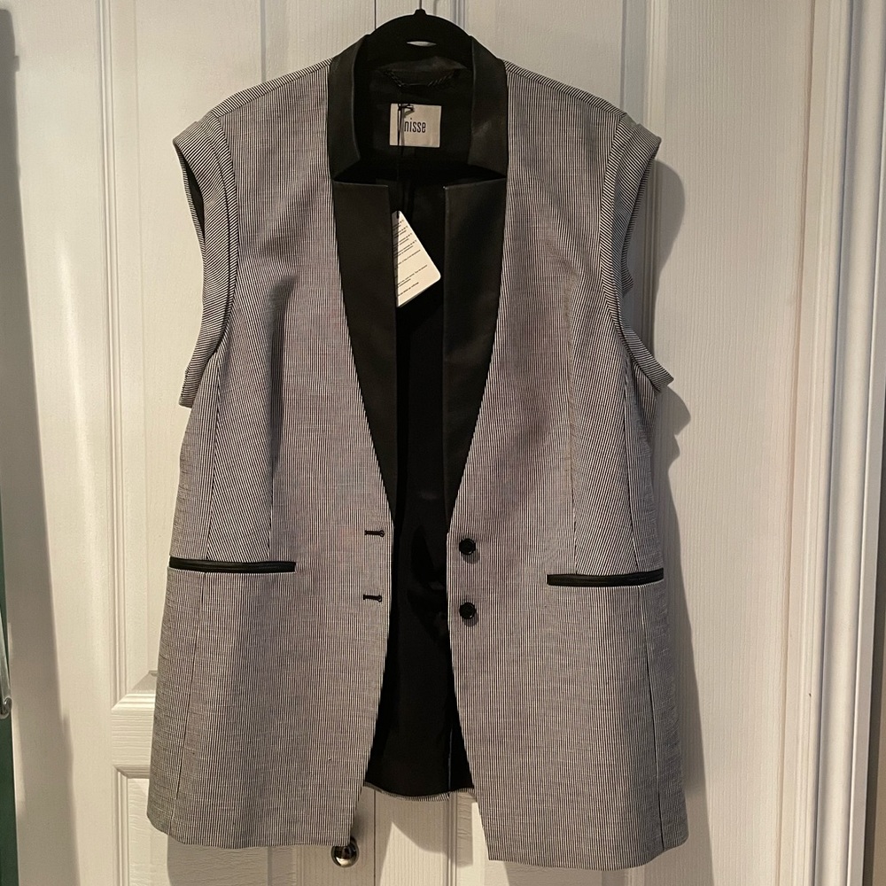 Chic vest for the office, size 14